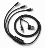 Универсальный кабель для зарядки гаджетов Range Rover Charging Cable, Black, артикул RLPH231BKA