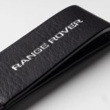 Брелок для ключей Range Rover Leather Loop Keyring, Black, артикул RLKR230BKA