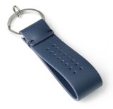 Брелок для ключей Land Rover Discovery Leather Loop Keyring, Navy, артикул YLKR225NVA