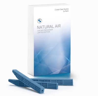 Комплект сменных картриджей освежителя воздуха BMW Natural Air GEN2 Refill-Kit, Crystal Clear Skyline