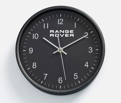 Настенные часы Range Rover Wall Clock, Black