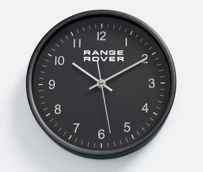 Настенные часы Range Rover Wall Clock, Black