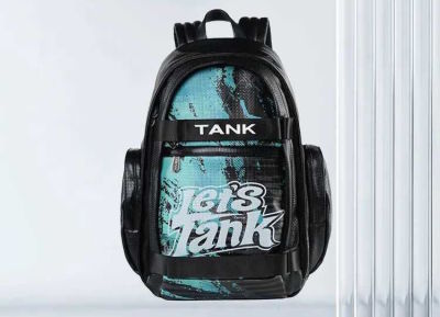 Рюкзак TANK City Backpack, black/turquoise