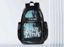 Рюкзак TANK City Backpack, black/turquoise