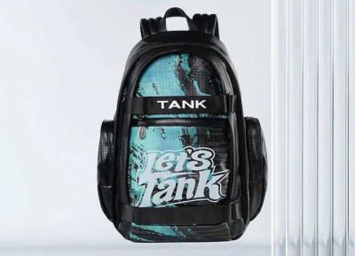 Рюкзак TANK City Backpack, black/turquoise