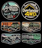 Набор вышитых патчей TANK 400 Patch Set, артикул Tank024