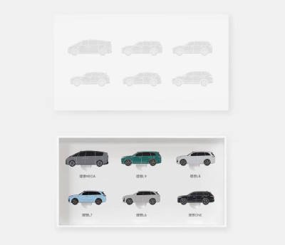 Оригинальный набор значков Lixiang Models Pin Set