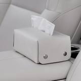 Кожаная салфетница в салон Lixiang Napkin Holder, black/orange/white, артикул Z88-9990445