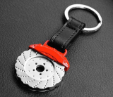Брелок тормозной диск Audi Sport Brake Disc, black/silver/red, артикул 3182400100