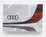 Брелок тормозной диск Audi Sport Brake Disc, black/silver/red, артикул 3182400100