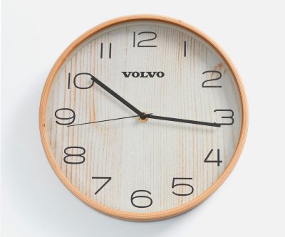 Настенные часы Volvo Classic Wall Clock, Brown