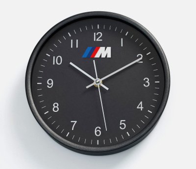 Настенные часы BMW M Wall Clock, Black