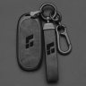 Чехол металл/кожа для ключа Lixiang L6-9 Key Case, Black Matt