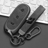 Чехол металл/кожа для ключа Lixiang L6-9 Key Case, Black Matt, артикул Li209