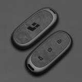 Чехол металл/кожа для ключа Lixiang L6-9 Key Case, Black Matt, артикул Li209