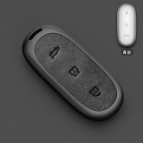 Чехол металл/кожа для ключа Lixiang L6-9 Key Case, Black Matt, артикул Li209