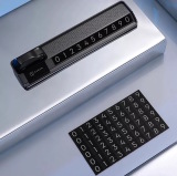 Парковочная визитка под лобовое стекло Zeekr Parking Visit Sign, Black, артикул Zeekr018