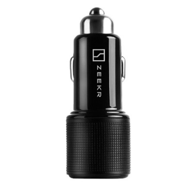 Двухпортовое зарядное устройство Zeekr Charger 83W, Black
