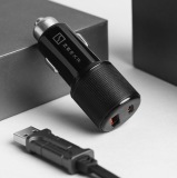 Двухпортовое зарядное устройство Zeekr Charger 83W, Black, артикул Zeekr065