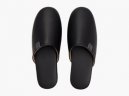 Домашние тапочки из овчины Zeekr Leather Slippers, Black