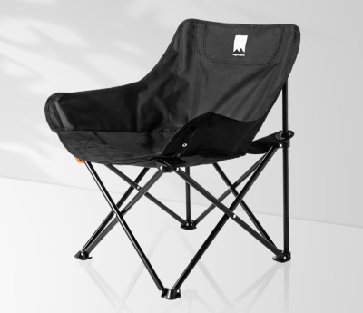 Складное кресло для кемпинга Zeekr Hoshino Moon Camping Chair, Black