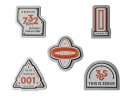 Набор магнитов на холодильник Zeekr Speed Power Fridge Magnet Set