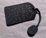 Замшевый чехол для ключ-карты Zeekr Suede Slim Key Case, Black, артикул Zeekr204