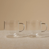 Набор из двух стеклянных кружек Zeekr Nordic Home Glass Set, 2pcs, артикул ZJJ-0000153