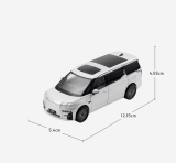 Масштабная модель Zeekr 009 Scale Model, 1:43, Black/White/Blue, артикул ZWC-0000130