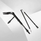 Профессиональные треккинговые палки TANK Telescopic Trekking Sticks, black