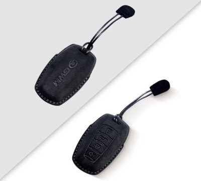 Чехол из алькантара для ключа Great Wall Key Case Alcantara, Black