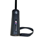 Складной зонт BMW Motorsport Compact Umbrella, powered by M, Black/Red/White, артикул 80235B38DA2
