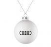 Елочный шар Audi Christmas Ball, White Matt