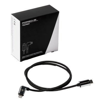 Оригинальный кабель Porsche USB Type C - Apple Lightning
