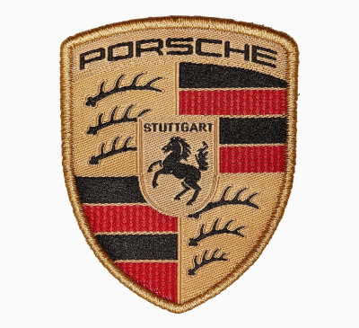 Нашивка-герб Porsche Crest Sew-on Badge
