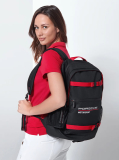 Рюкзак Porsche Motorsport Rucksack, Black/Red, артикул WAP0350030LFMS