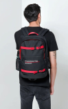 Рюкзак Porsche Motorsport Rucksack, Black/Red, артикул WAP0350030LFMS