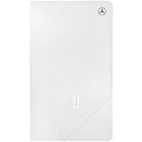 Флисовый плед Mercedes-Benz Star Logo Fleece Blanket, White, артикул B660A2530
