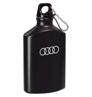 Походная фляжка для воды Audi Rings Travel Flask, 500ml., black