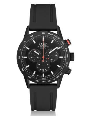 Мужские наручные часы-хронограф Audi Chronograph, men, black