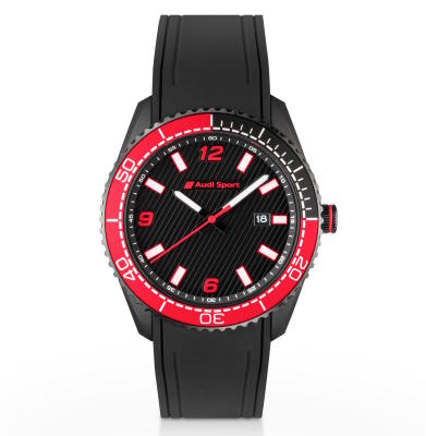 Мужские наручные часы Audi Sport Watch, Mens, RM, black/red