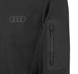 Мужская куртка Audi Fleece jacket, men, new black, артикул 3132402202
