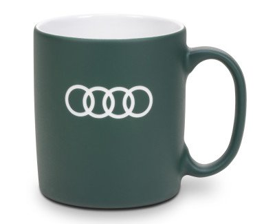 Фарфоровая кружка Audi mug, grey-green