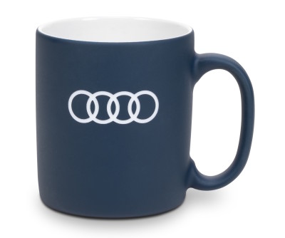 Фарфоровая кружка Audi mug, dark blue