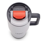 Большая термокружка Audi Insulated cup straw, light gray, артикул 3292500200