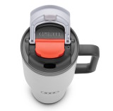 Большая термокружка Audi Insulated cup straw, light gray, артикул 3292500200