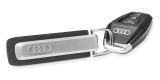 Брелок для ключей Audi Key ring rings, silver/black, артикул 3182500100