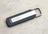 Брелок для ключей Audi Key ring rings, silver/black, артикул 3182500100