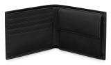 Мужской кожаный кошелек Audi wallet leather, men, black, артикул 3152401000