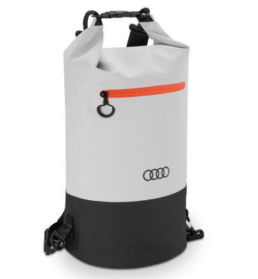 Непромокаемая сумка-рюкзак Audi dry bag, light grey